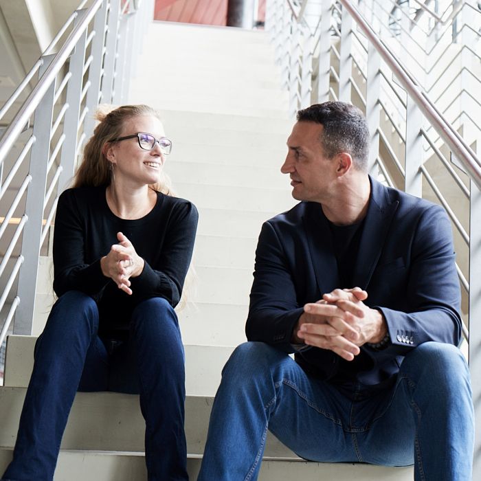 Wladimir Klitschko + Tatjana Kiel