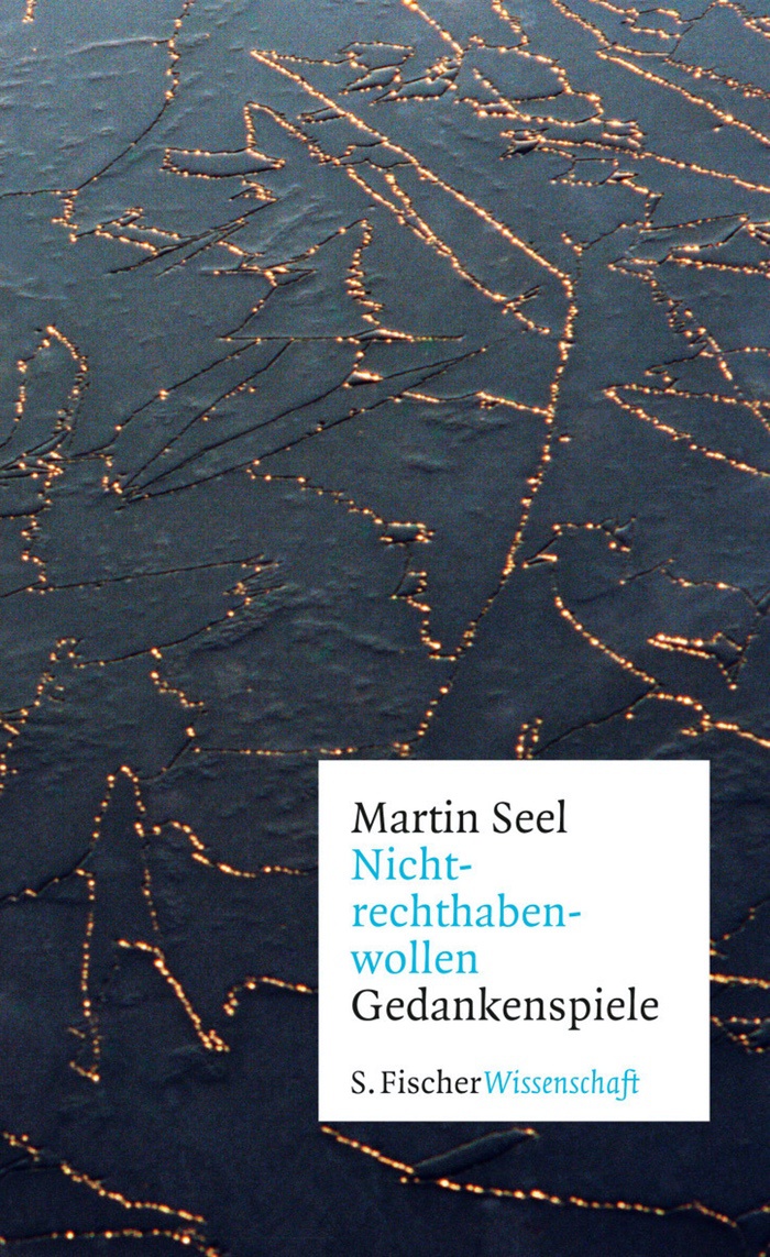 Martin Seel: Nichtrechthabenwollen. Gedankenspiele
